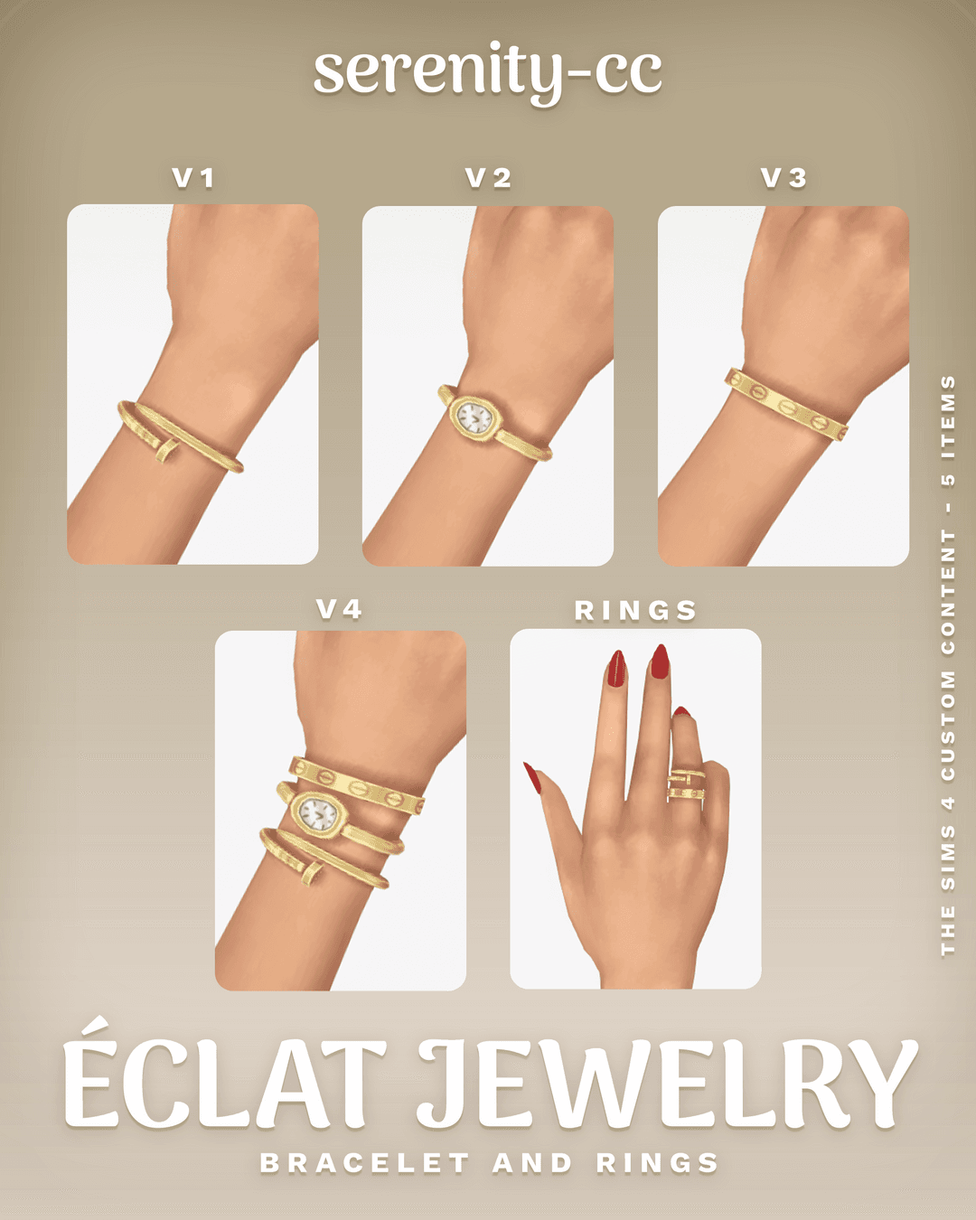 Галерея мода Ювелирный сет Éclat Jewelry Collection #2